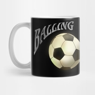 Balling on Turf Mug